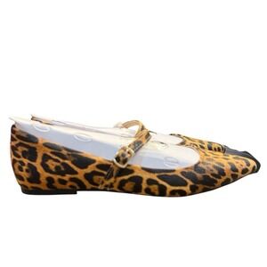 MIA Aviba Pointy Toe Flats in Leopard‎ Mary Jane Size 7.5